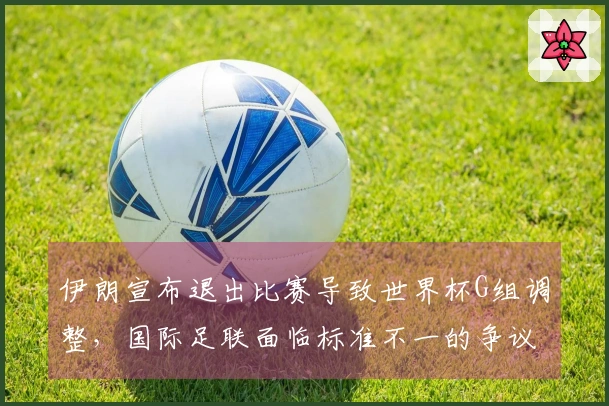 伊朗宣布退出比赛导致世界杯G组调整，国际足联面临标准不一的争议